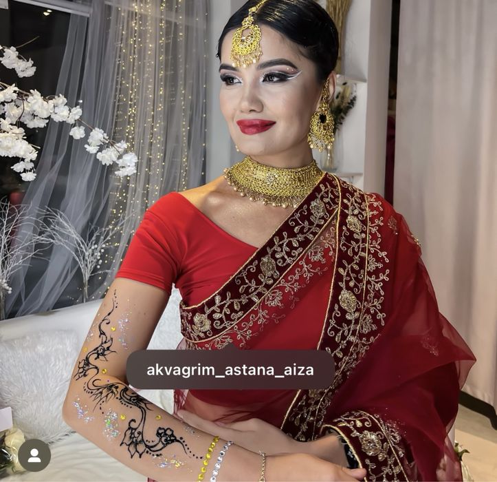 Мехенди росптсь хной Астана