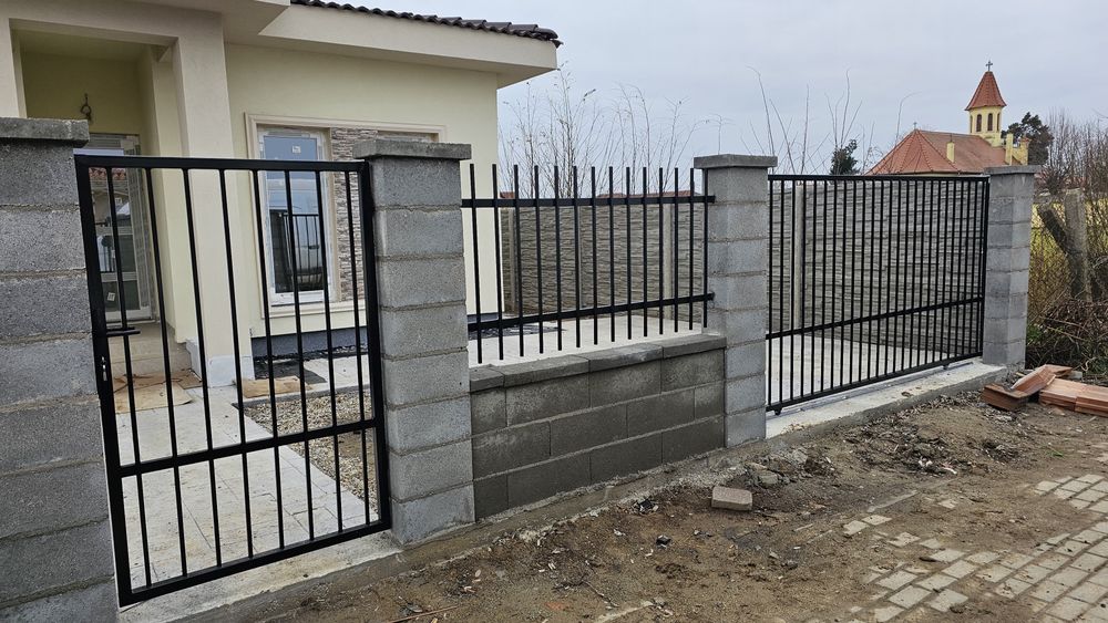 Garduri și porți metalice | Lemn & WPC | Execuție la comandă