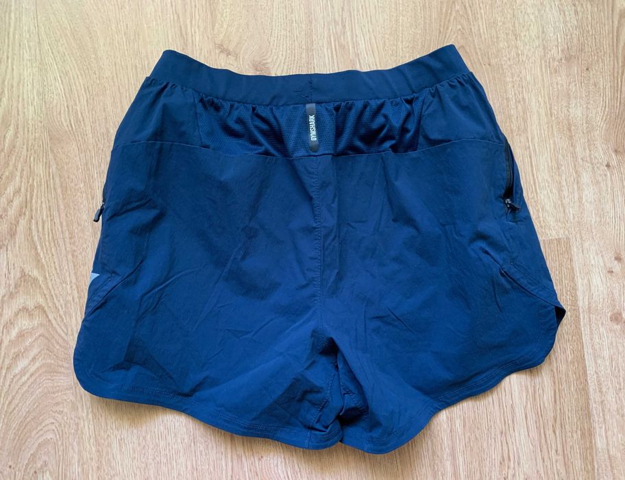 Шорти Gymshark Speed Evolve 5" Shorts - Navy