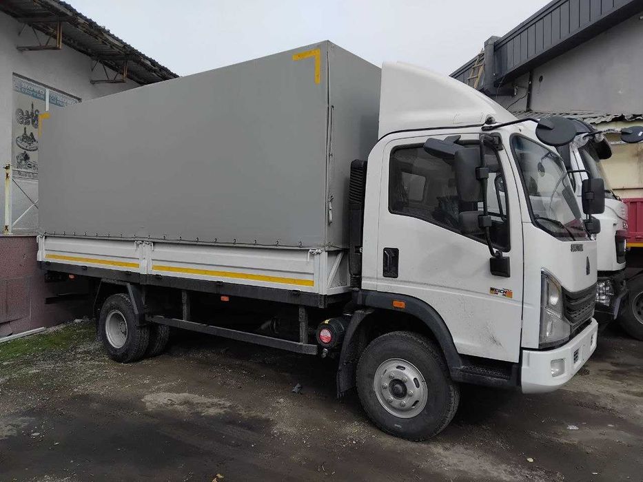 Тентли бортли юк автомобили Homan-H3 4x2 - 6.7 т / W10