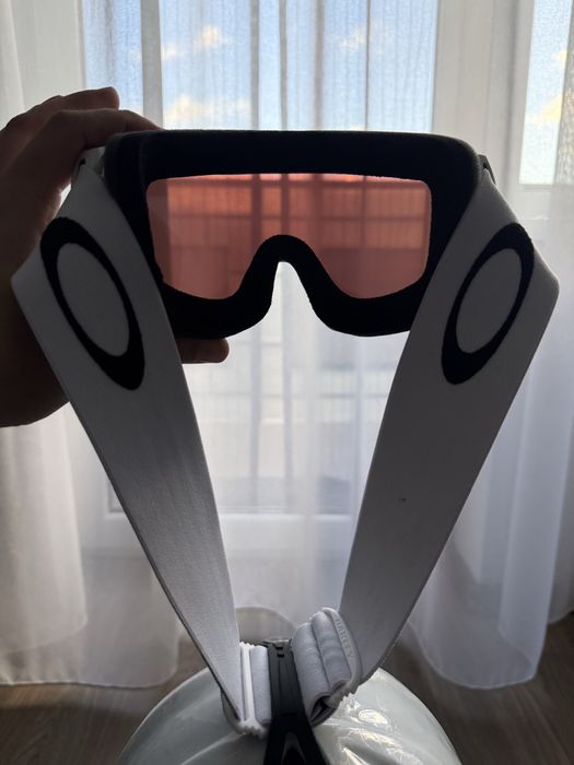 Ochelari ski Oakley Line Miner L Matte white Prizm + casca ski S/M