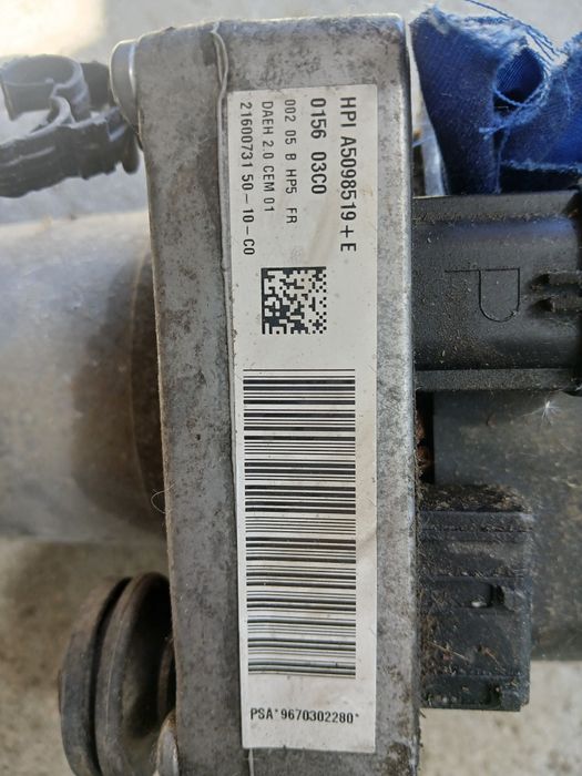 Помпа за сервоуправление Peugeot 407 2010г. 9670302280