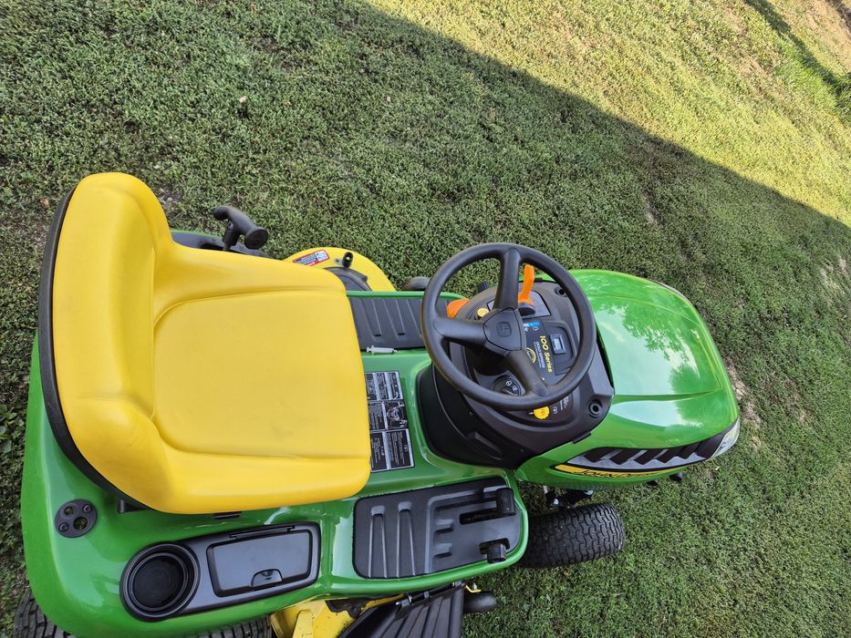 Tractoras de tuns iarba John Deere 22 CP Import USA