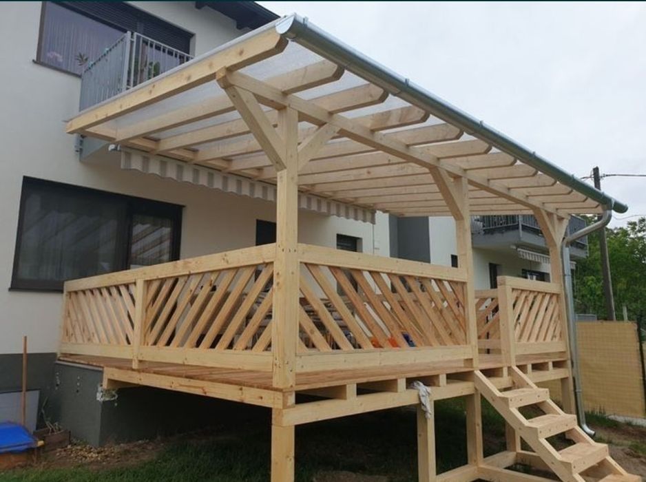 Realizăm terase și foișoare