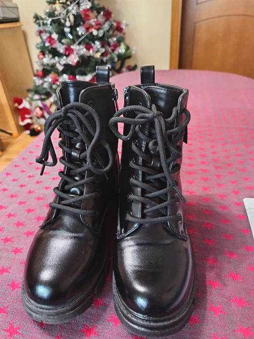 Черни топли боти за момиче