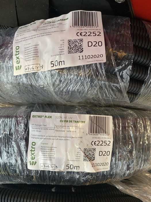 Cablu 3x1,5mm si copex