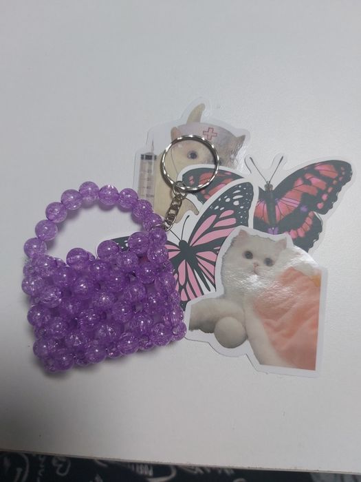 Продам мини сумочки из бусин брелок