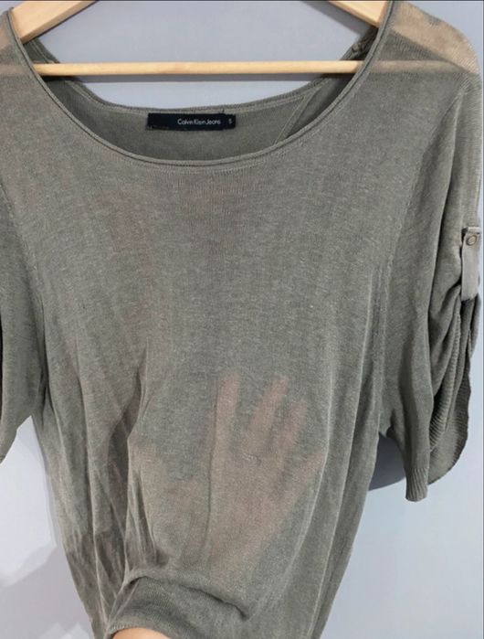 Bluza Calvin Klein cu spatele gol