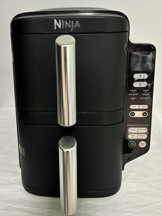 НОВ Ninja Double Stack SL300EU – Вертикален Air Fryer (7.6L) + 6 м. Гаранция