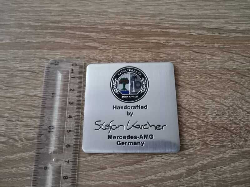 AMG Handcrafted by Stefan Karcher стикер