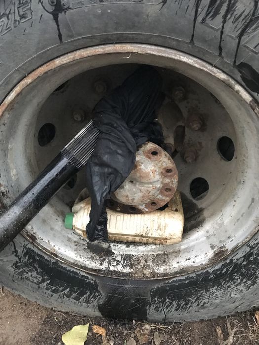 Задний мост с полуосями от Даф95