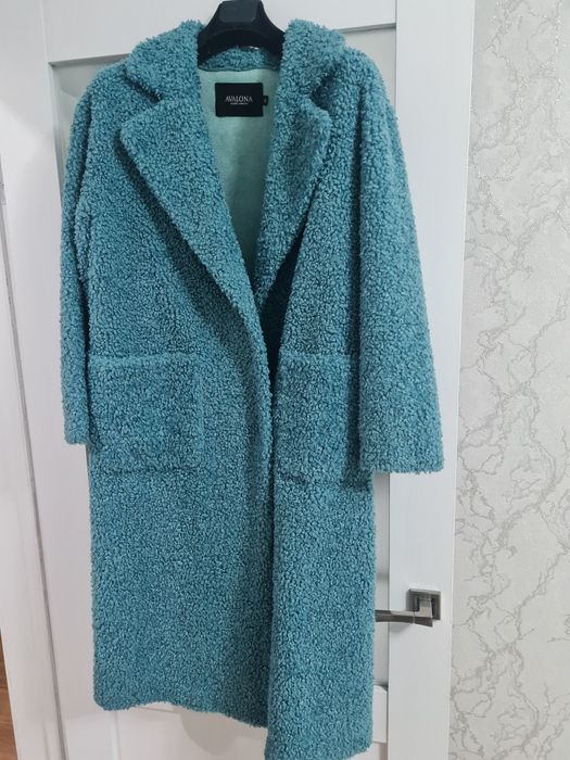 Тедди пальто женская