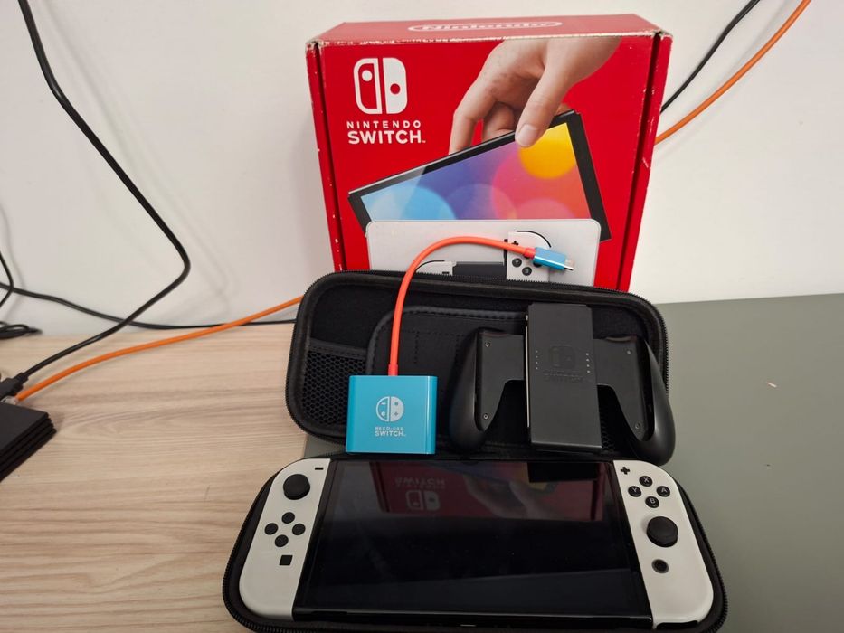 Nintendo seitch oled прошитая с играми