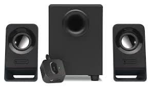 Аудио система Logitech - Z213 , 2.1, черна