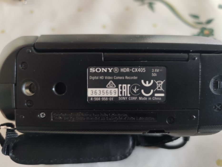 Camera video Sony Handycam HDR-CX405, SteadyShot, Full HD, Negru