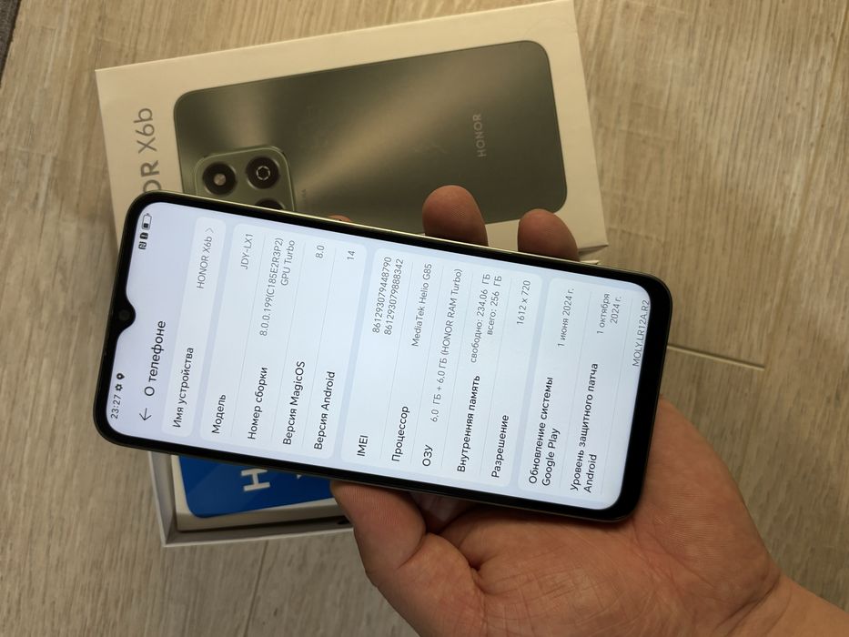 Honor X6B 256Gb отличный