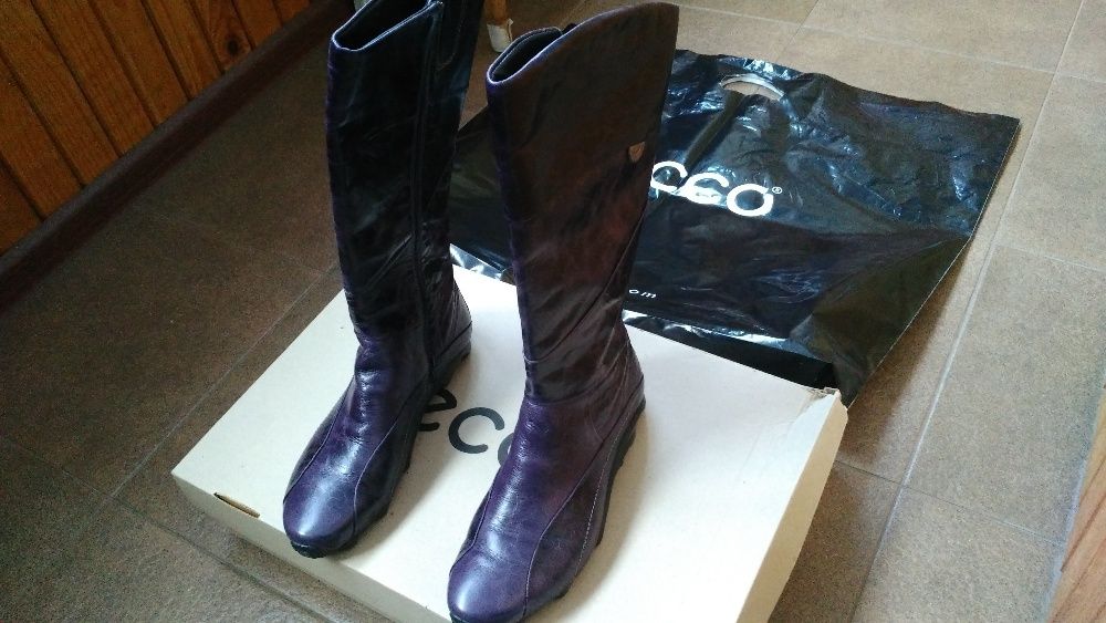 Женски/дамски кожени ботуши ЕССО (чисто нови), 38 номер
