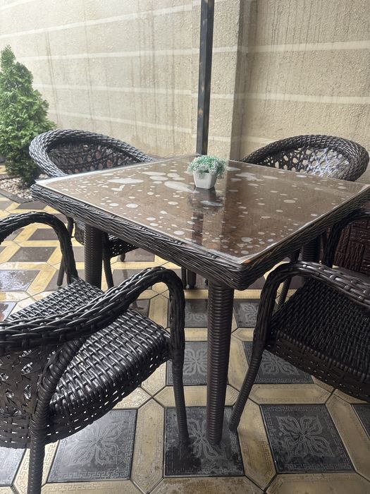 Комплект мебель ротанг