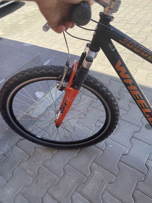 Bicicleta wheeler full-suspension in stare buna,21 de viteze,frane jantă