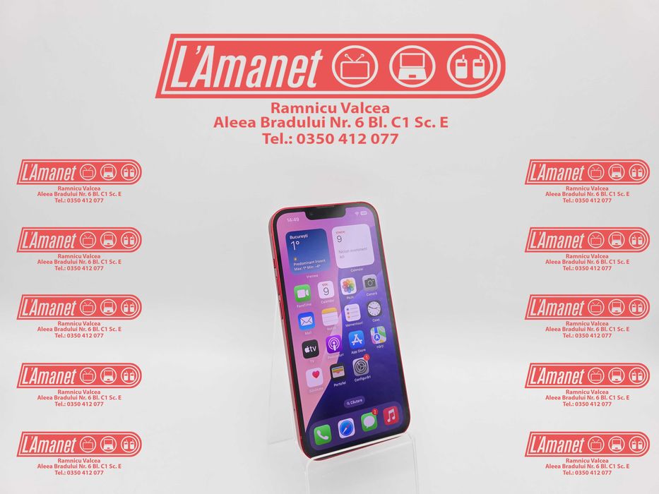 iPhone 13 Red 128Gb Neverlocked FullBox Stare Buna FullBox