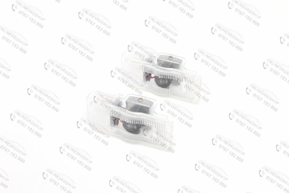 Set 2 lampi Peugeot 307, 406, 407 cu logo 206, 207,306