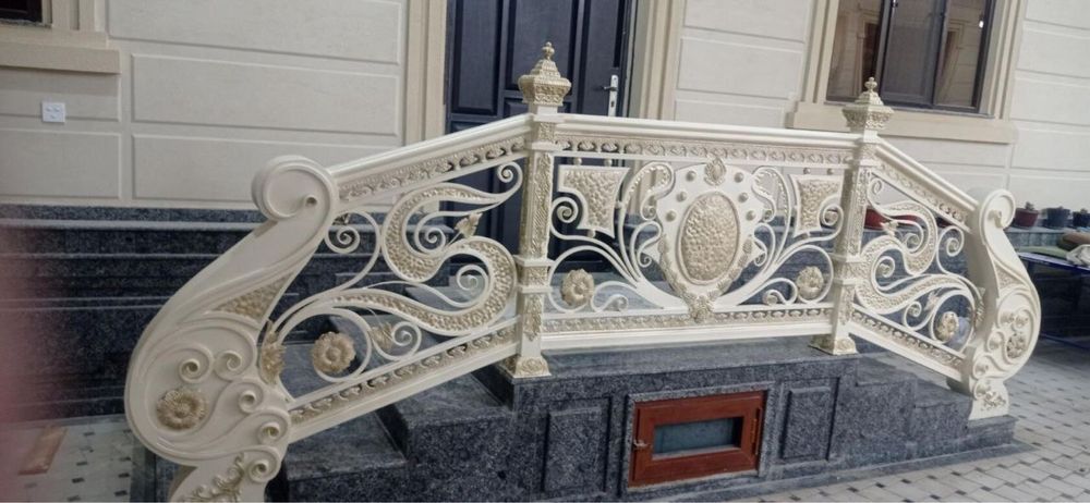 Temir darvoza eshik perilla zina naves kocha ograjdeniya uzb boylab