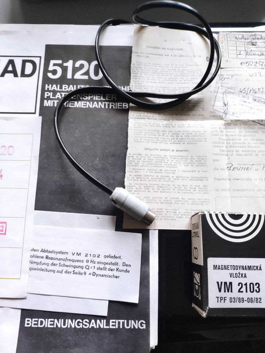 NAD 5120 – Pickup / Platan profesional | Stare excelentă  Cu documente