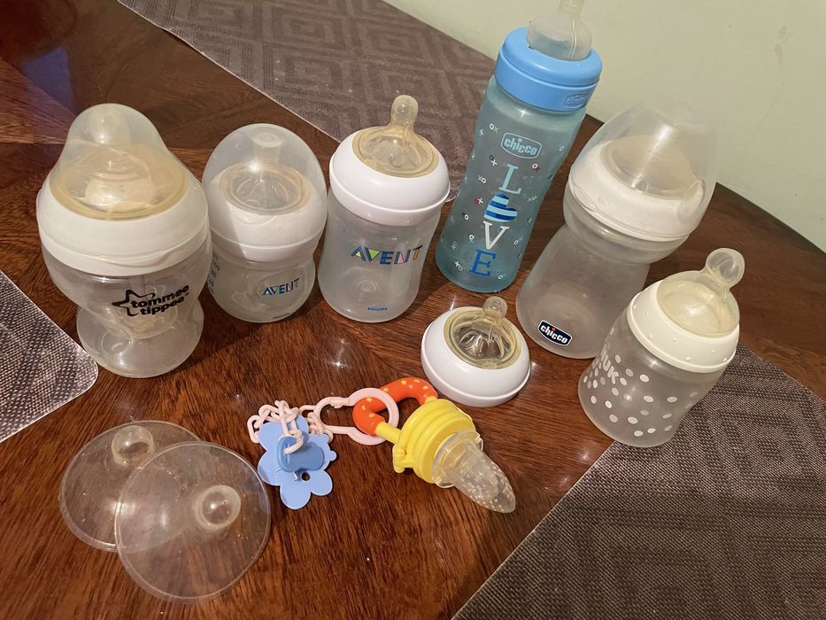 Молокоотсос, нублер и бутылочки