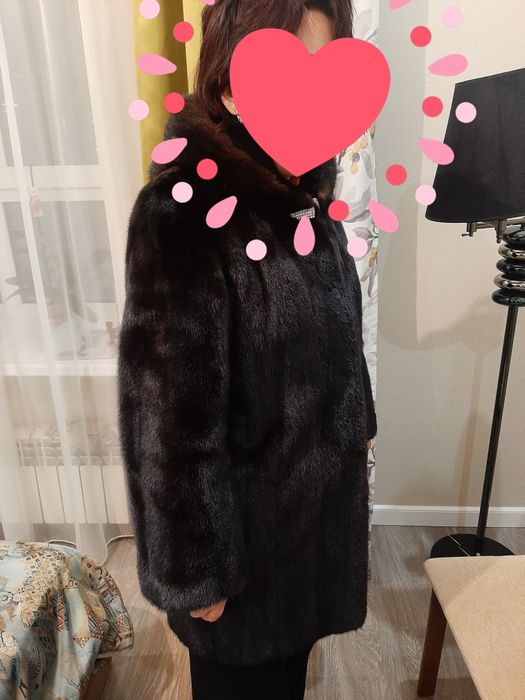 Шуба норка размер л