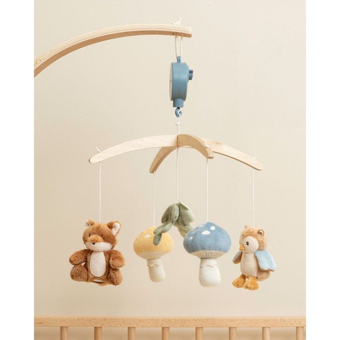 Дървена Музикална Въртележка За Легло Little Dutch