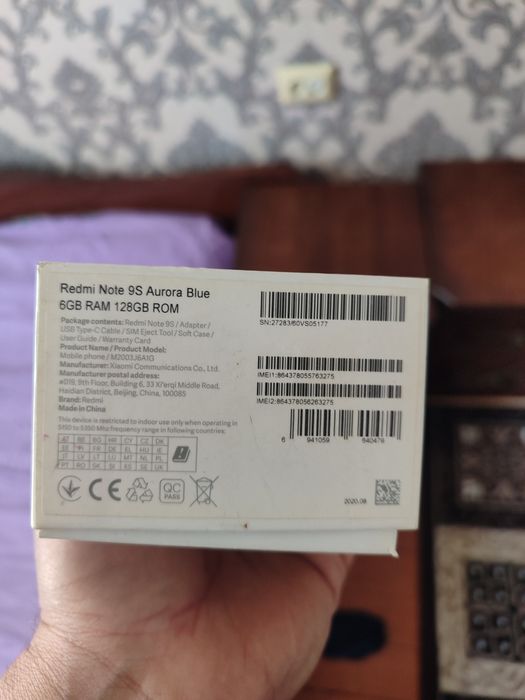 Redmi note 9s 6/128