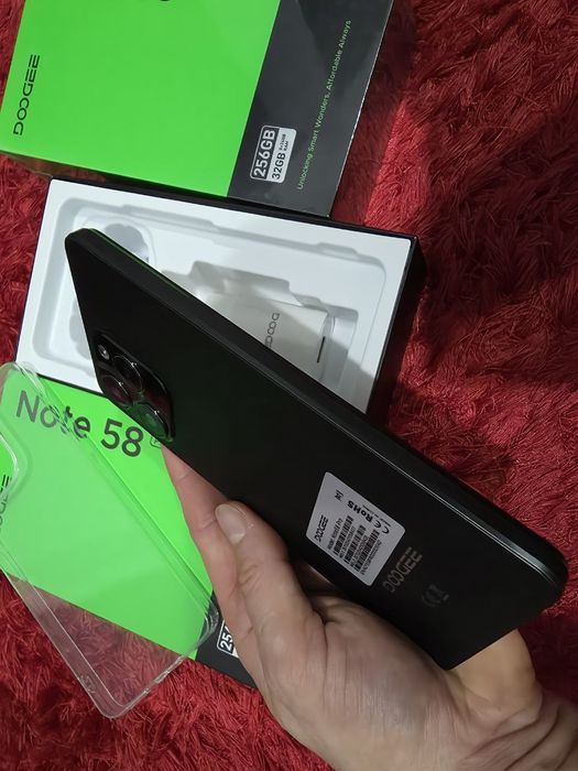 -Doogee Note 58Pro, Nou, 128Gb, 8Ram+24 extins, 0 cicluri incarcare, n
