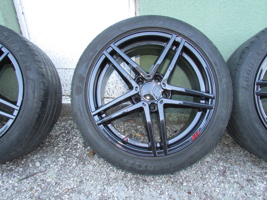 17" оригинални джанти за Мерцедес и ВАГ групата  "AEZ", 5x112 с гуми "