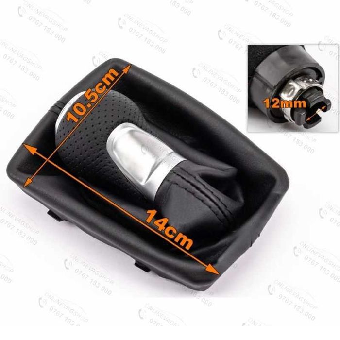 Nuca piele perforata S-line Audi A4 B6, Audi A4 B7 + manson