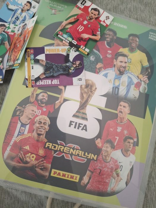 Cartonase/stickere panini adrenalyn wc 2026