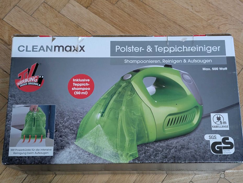 Aspirator cu spalare pentru tapiterii, covoare, mochete