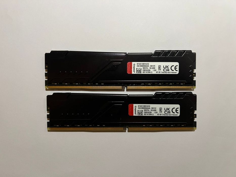 Kingston FURY Beast 32GB (2x16GB) DDR4 3200MHz KF432C16BB1K2/32