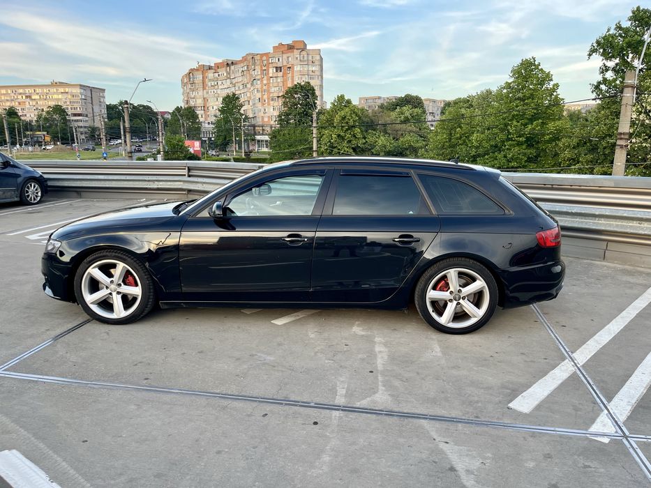Audi A4 B8 3 S-Line • DPF ON • 2.0 TDI 170 CP • Manuală • Negru • 2009 • Foarte întreținută • EURO 5