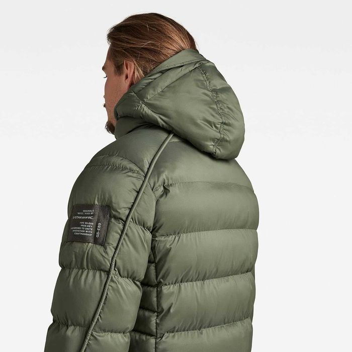 G-STAR RAW Мъжко Пухено Зимно Яке Парка G-Whistler Padded Hooded Parka