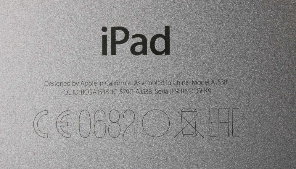 Apple iPad Mini 4 WiFi 16GB Black