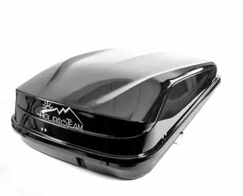 Автобокс Junior Easy 132x78x36cm с 85 mm  320 литра - черен гланц