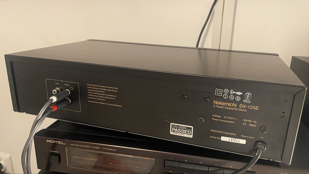 Nakamichi casetofon deck bx125e