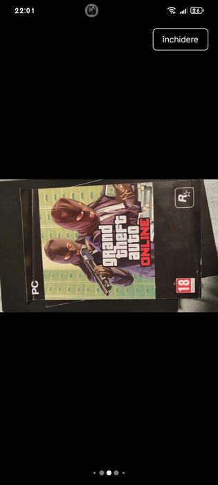 Dvd gta V set complet