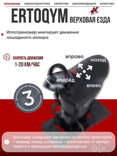 Иппотренажер Ertoqym Ersport