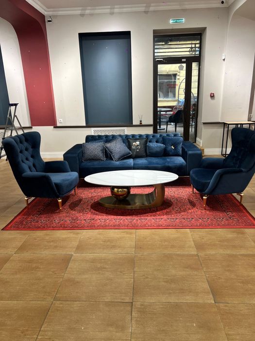 Мягкий уголок диван +2 кресла