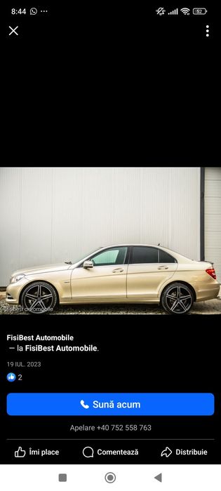 Vând Mercedes Benz C250