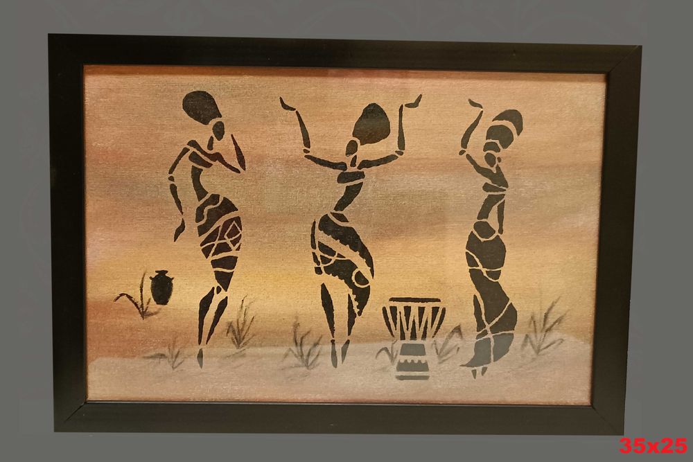 Скидка интерьерная картина в рамке под стеклом