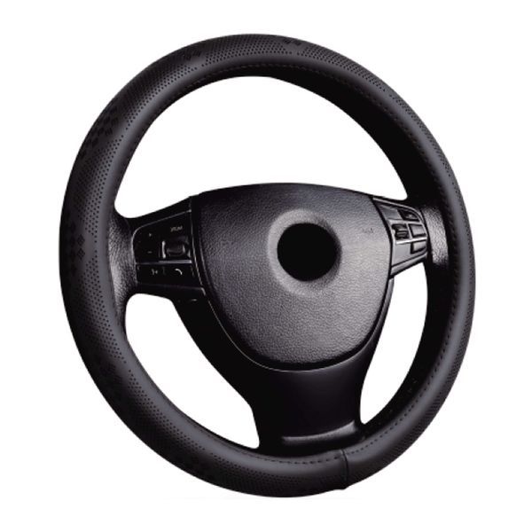 Кожен калъф за волан 38см - РАЗЛИЧНИ МОДЕЛИ И ЦВЕТОВЕ - 10% ОТСТЪПКА