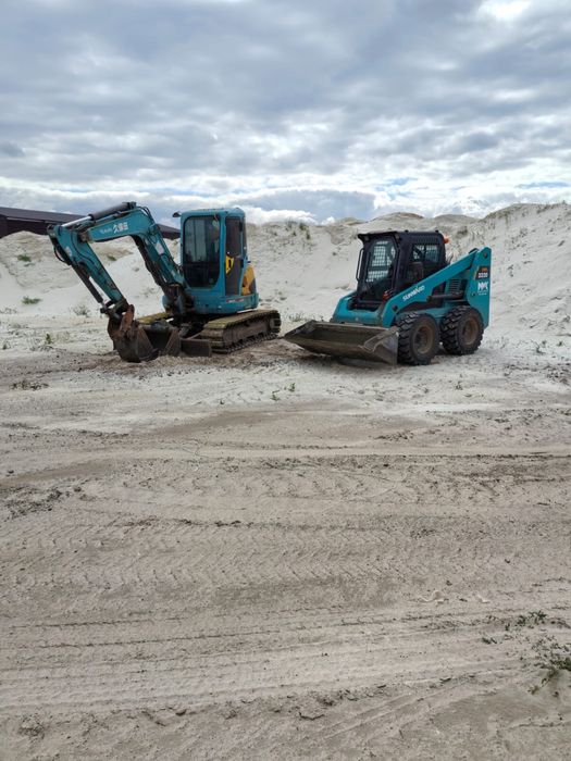 Аренда мини экскаватора с гидромолотом блоха экс