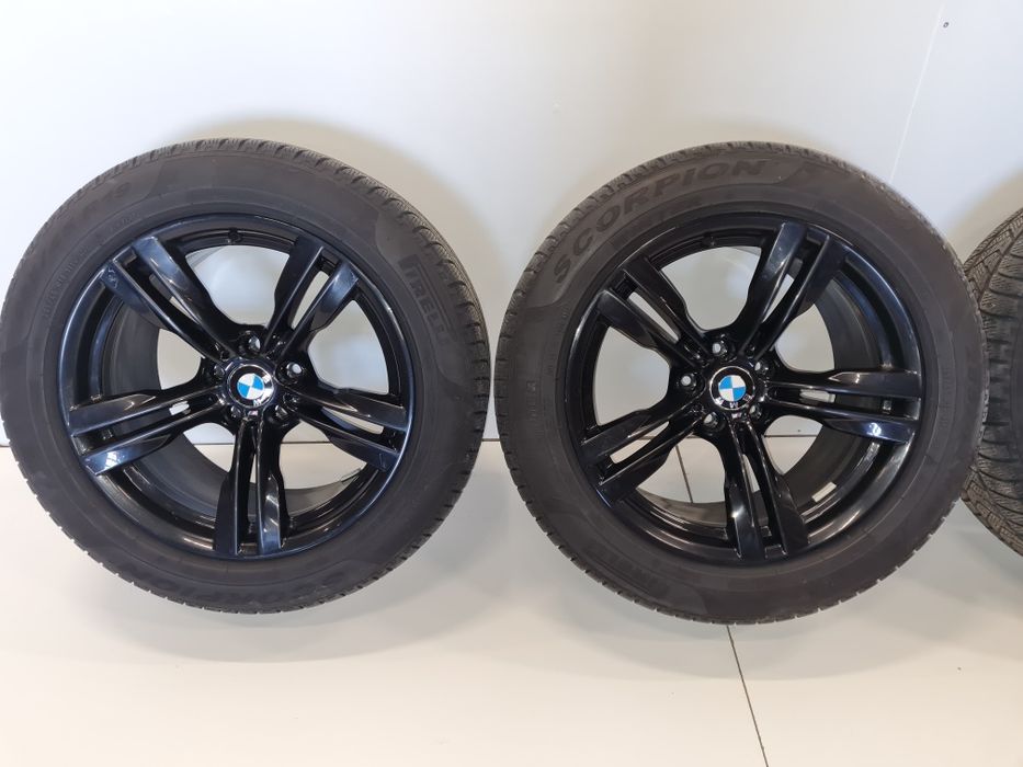Set 4 jante M +cauciucuri iarna R19  BMW X5 F15 / X6 F16/ 2 lățimi